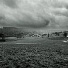 Juralandschaft im Vorfrühling