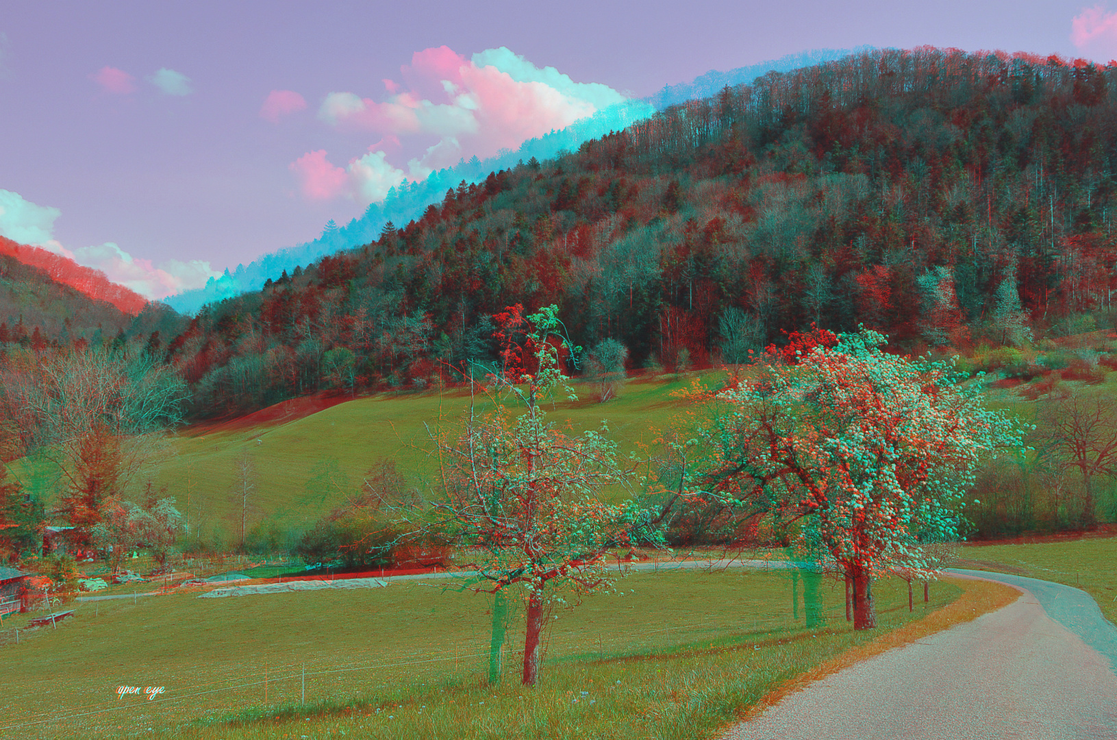 Jurapark - Kt. Aargau - CH  Anaglyphen