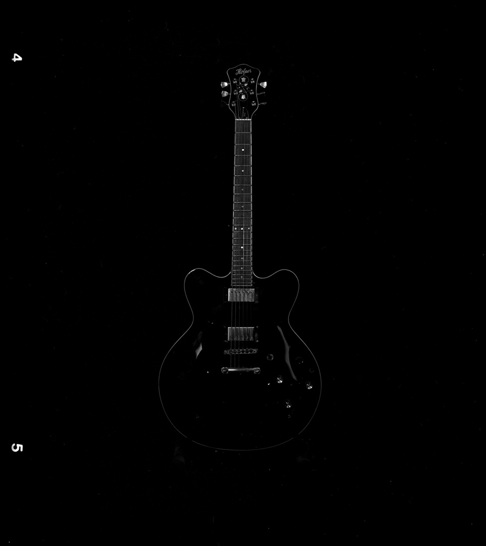 Just a black guitar