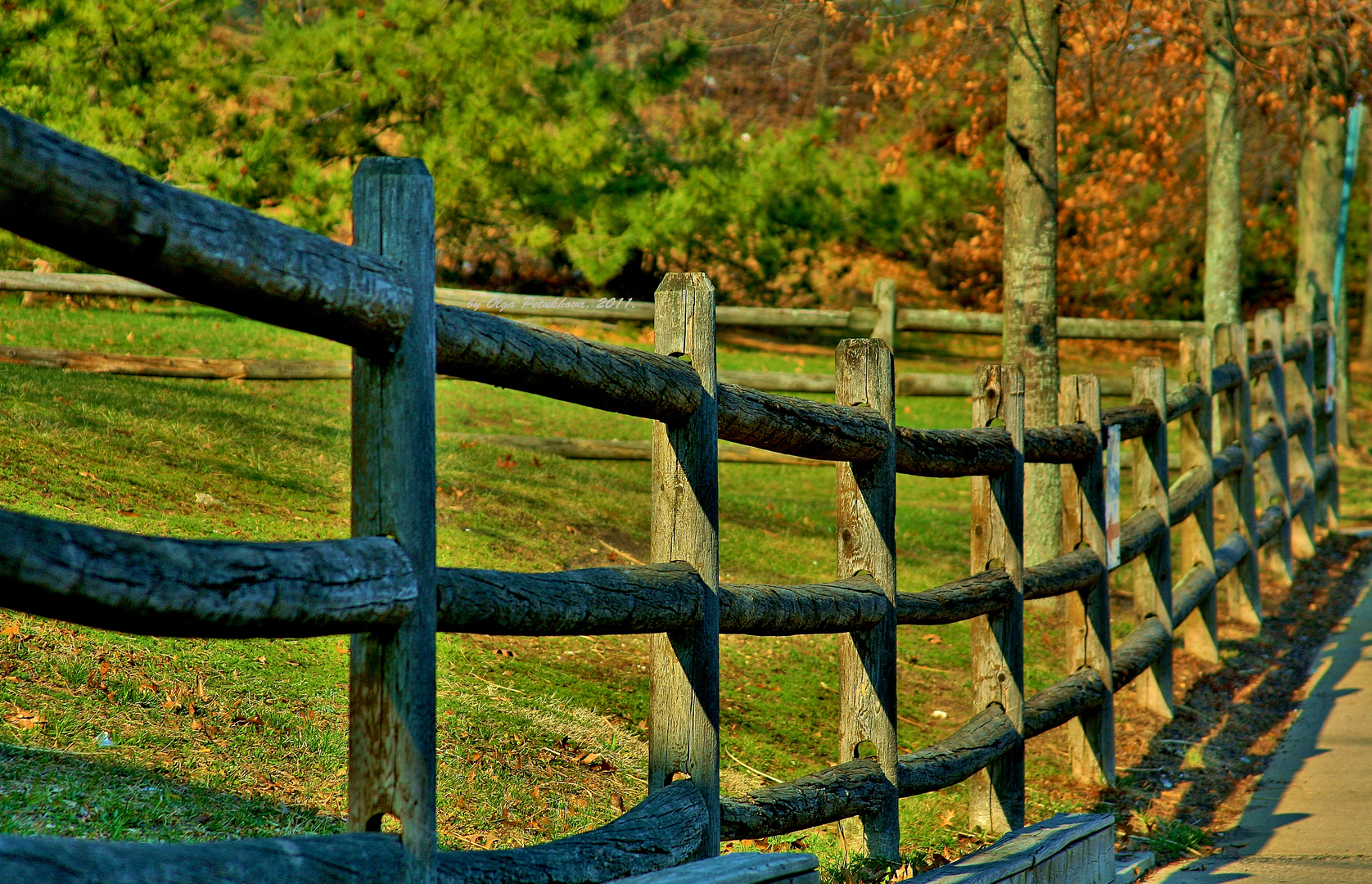 just a fence