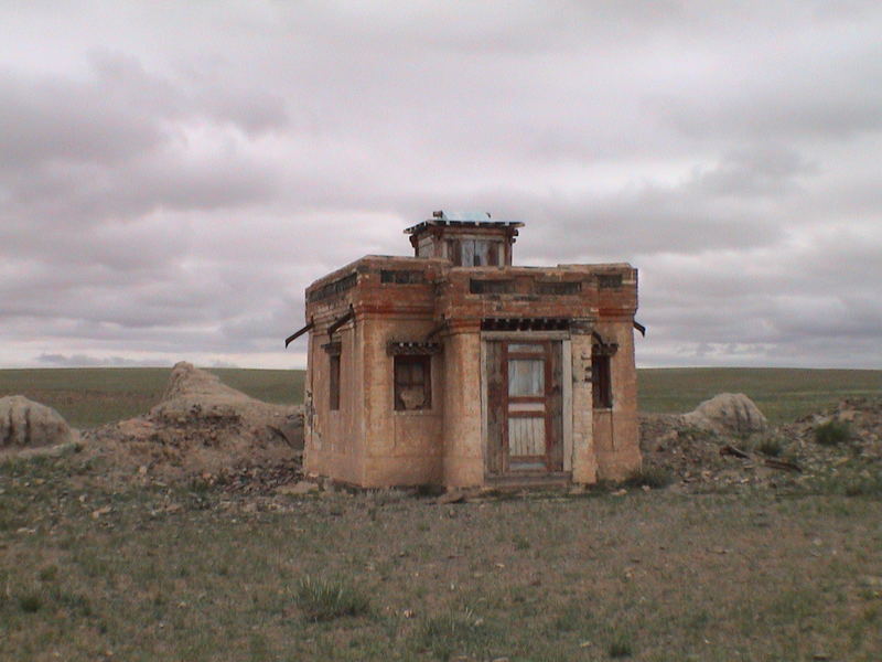 Just a home in central Mongolia