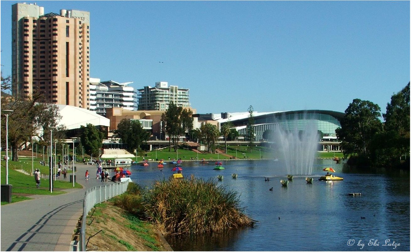 * just a nice and sunny day on the torrens river *