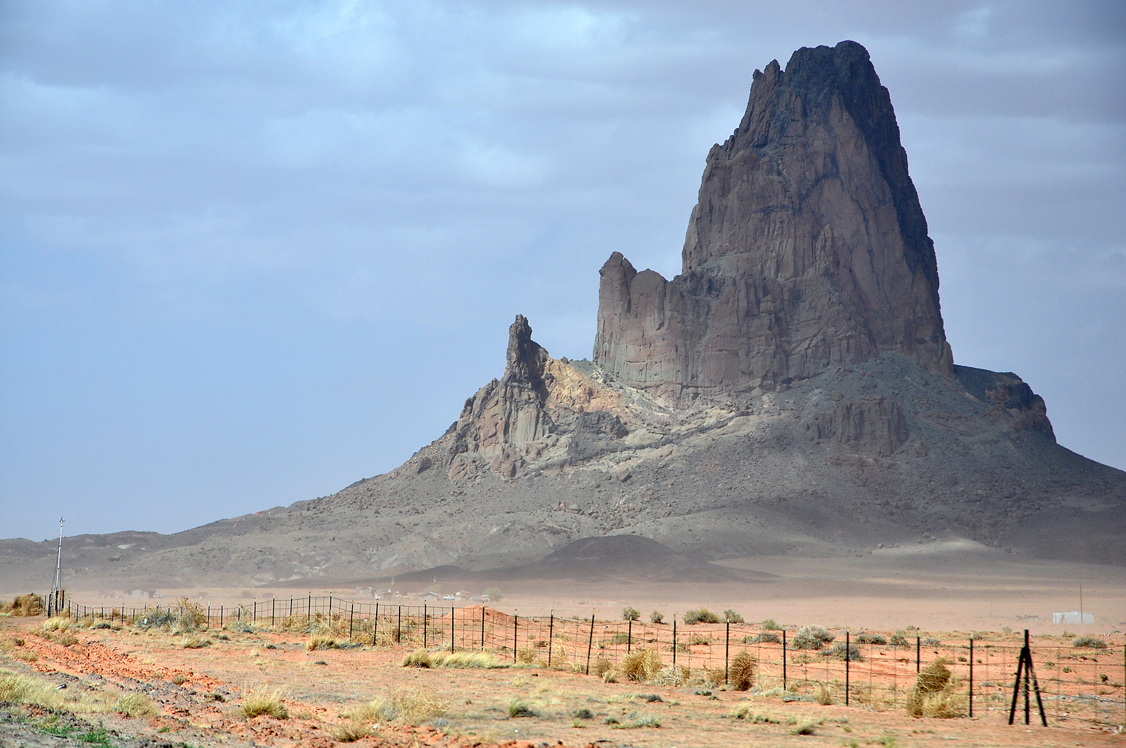 Just before Monument Valley