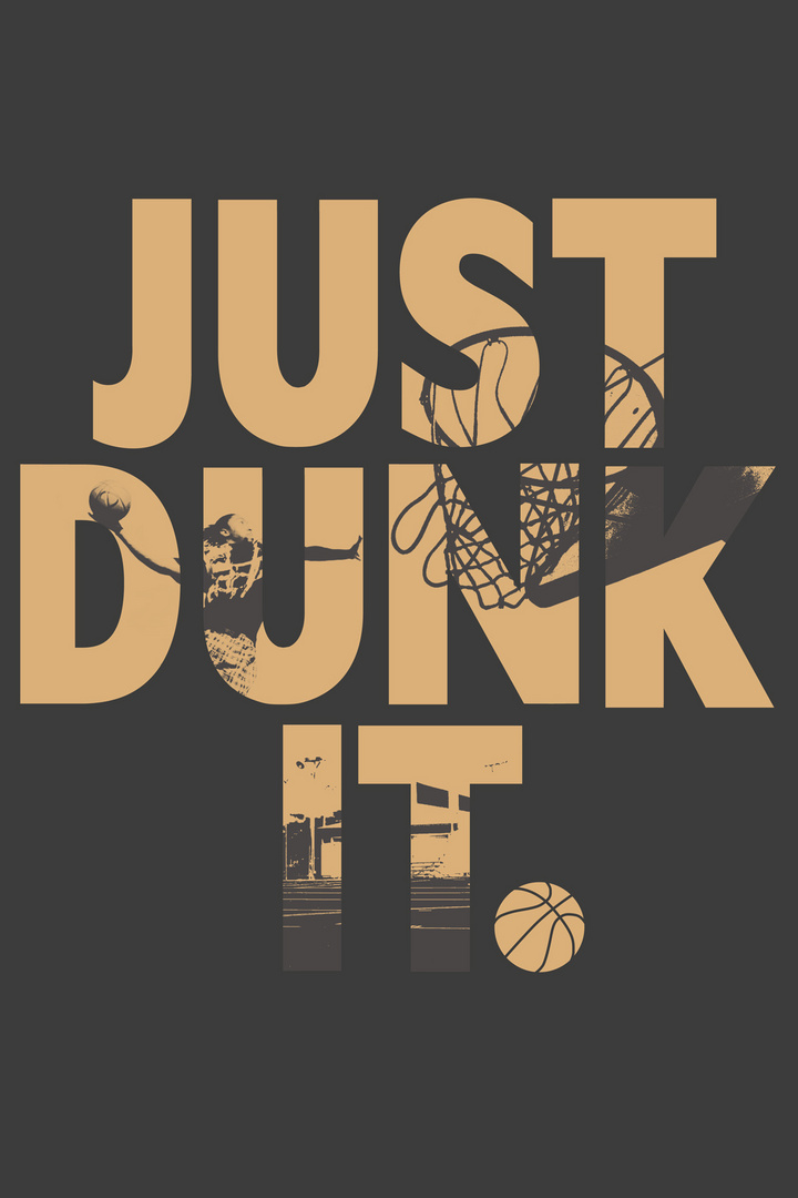 Just Dunk It - Shirtdesign
