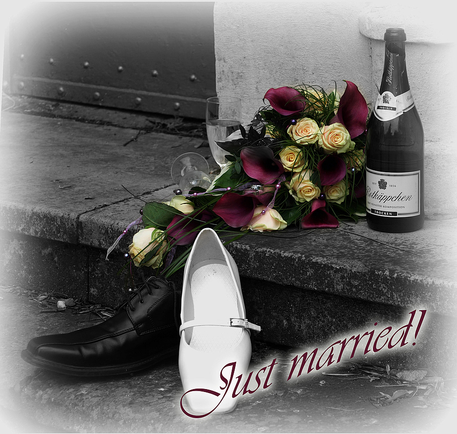 Just married....