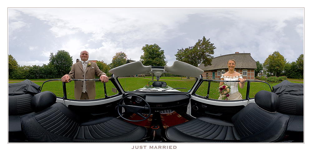 just married