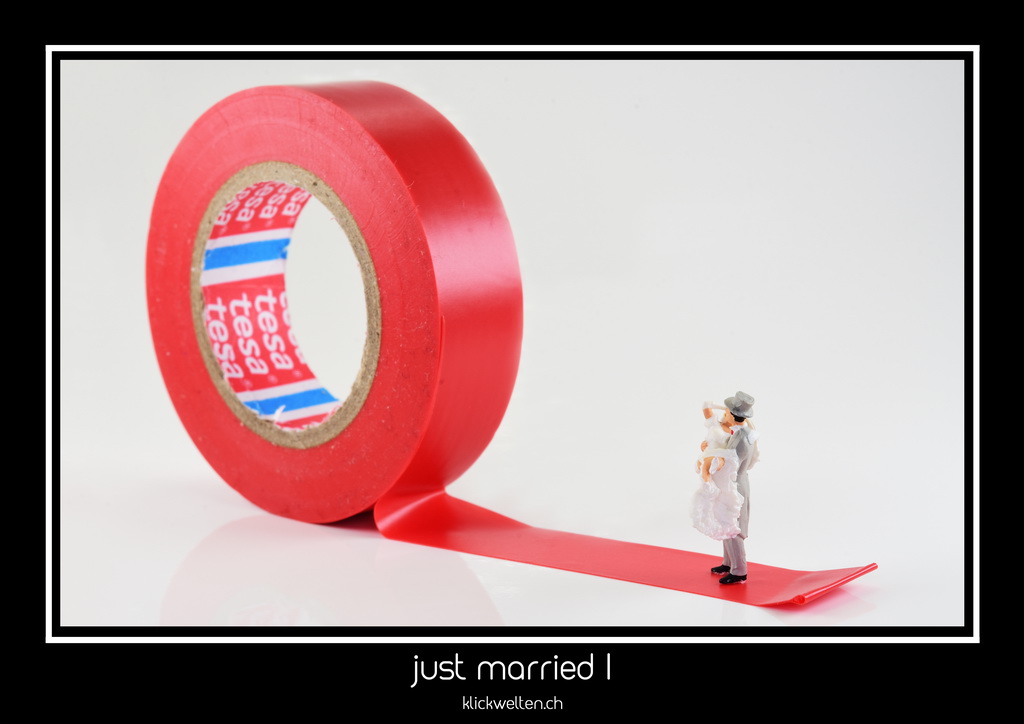 just married I