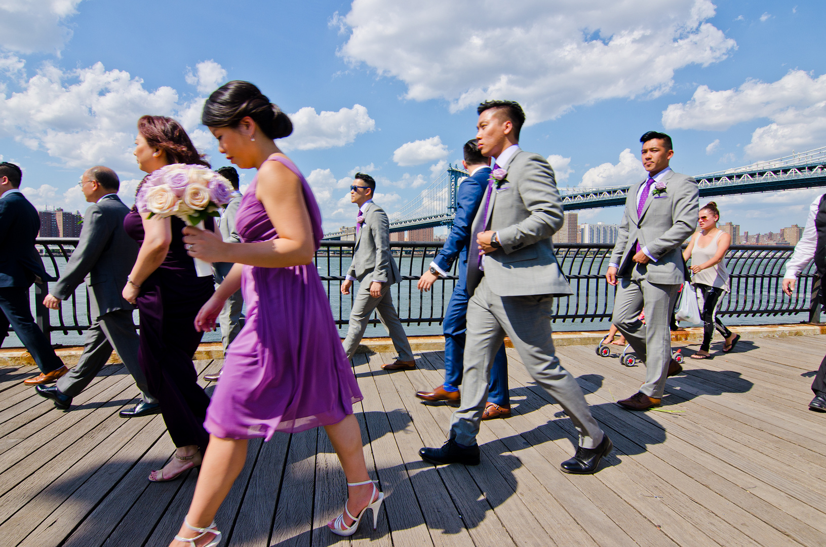 Just Married in Brooklyn