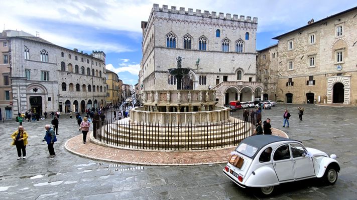 Just married in Perugia