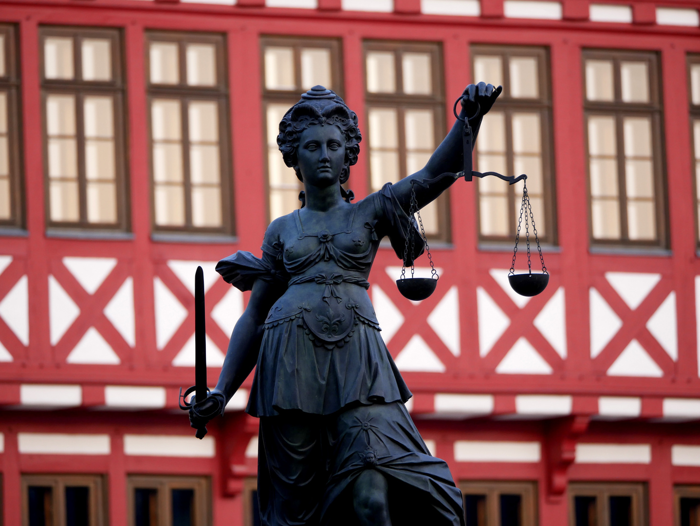 Justitia in Frankfurt