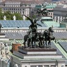 Justizpalast - auf der Dachterrasse