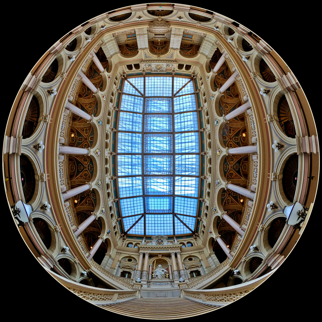 Justizpalast Wien im Fisheye