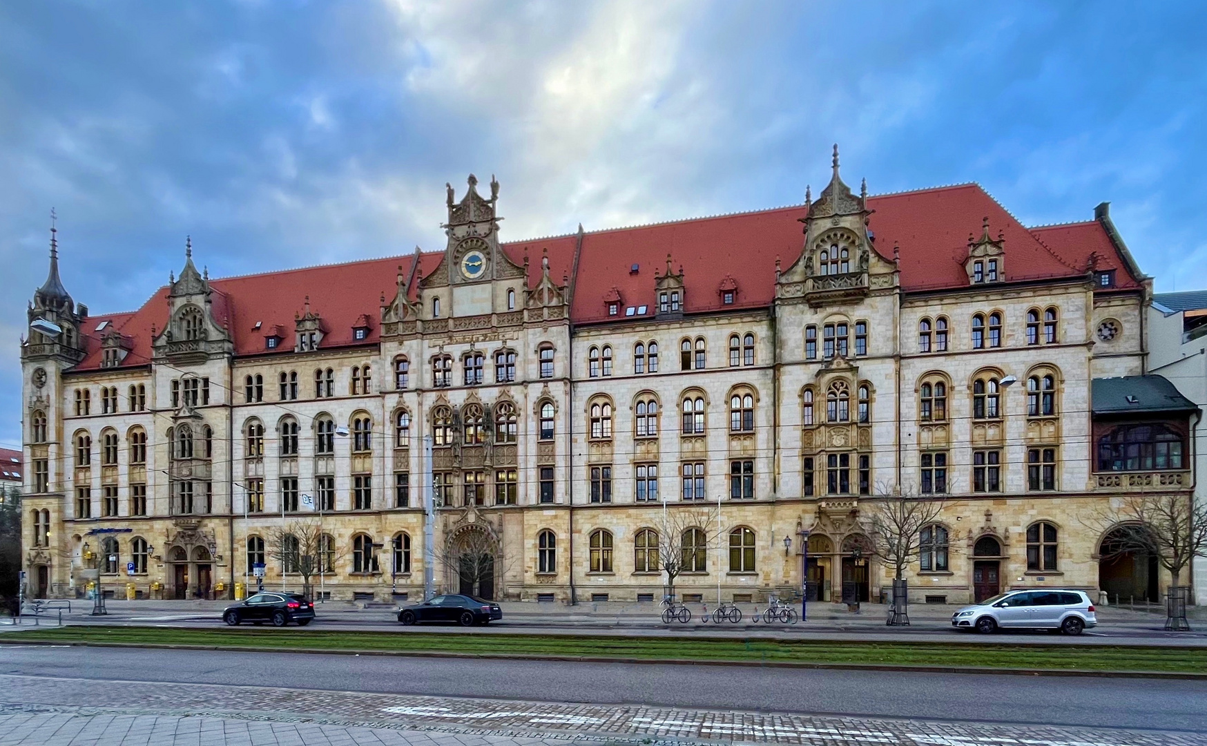 Justizzentrum Eike von Repgow in Magdeburg.