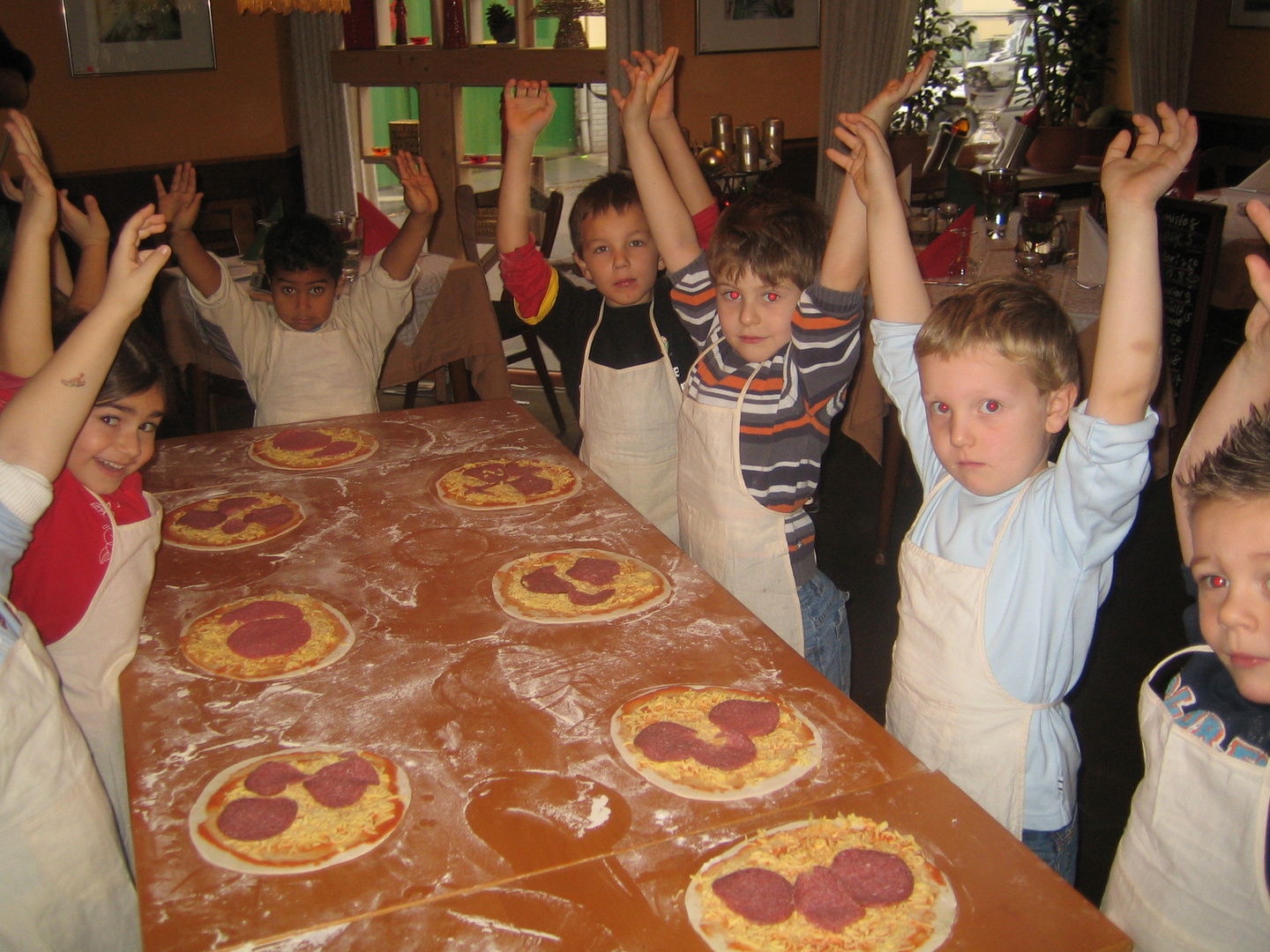 Justus feiert Kindergeburtstag im Bonner La Vita