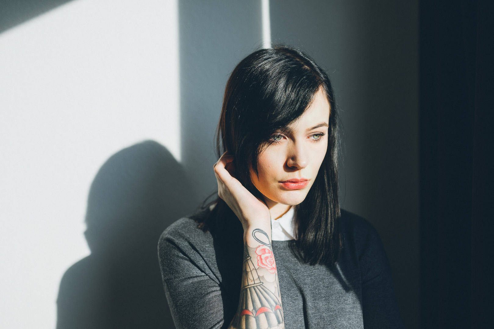 K1 Foto & Bild portrait, portrait frauen, indoor Bilder auf