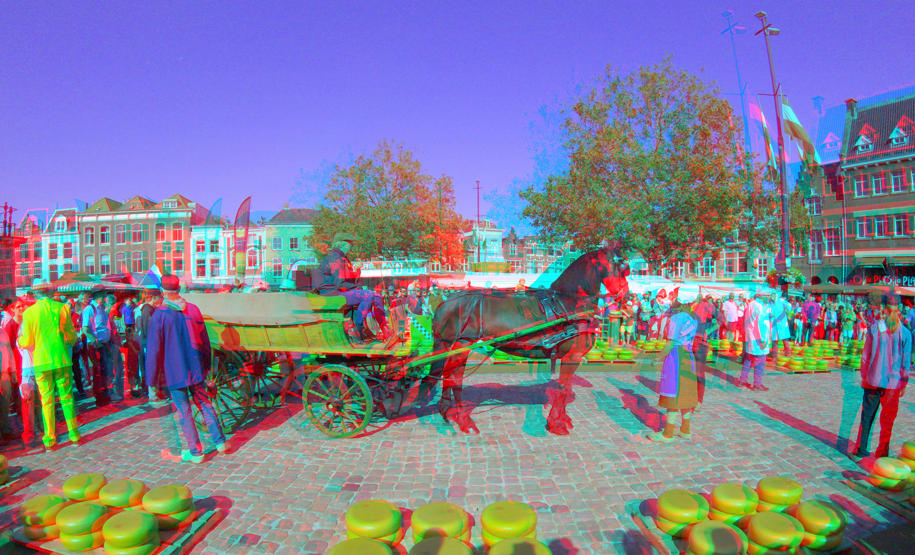 kaasmarkt Gouda 3D GoPro