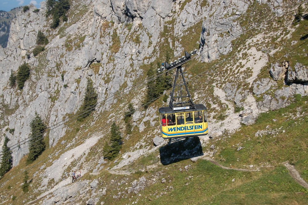 Kabine Wendelstein-Seilbahn