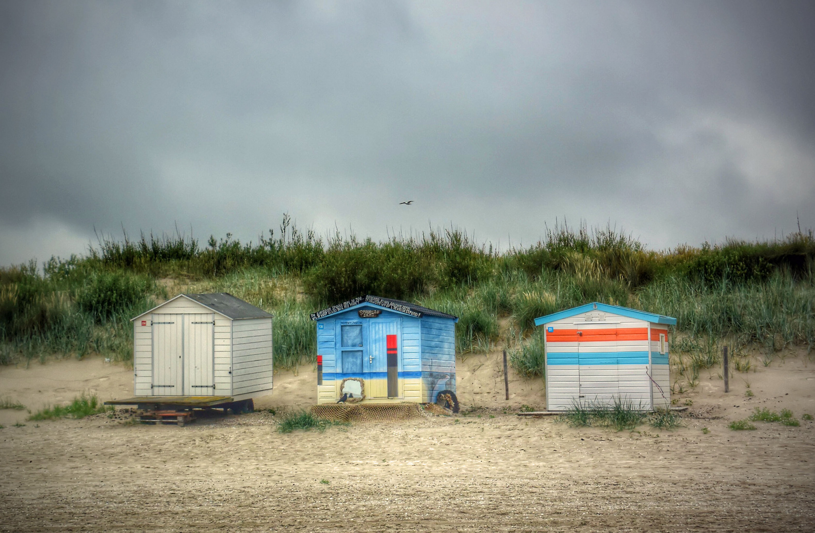 Kabinen on Texel