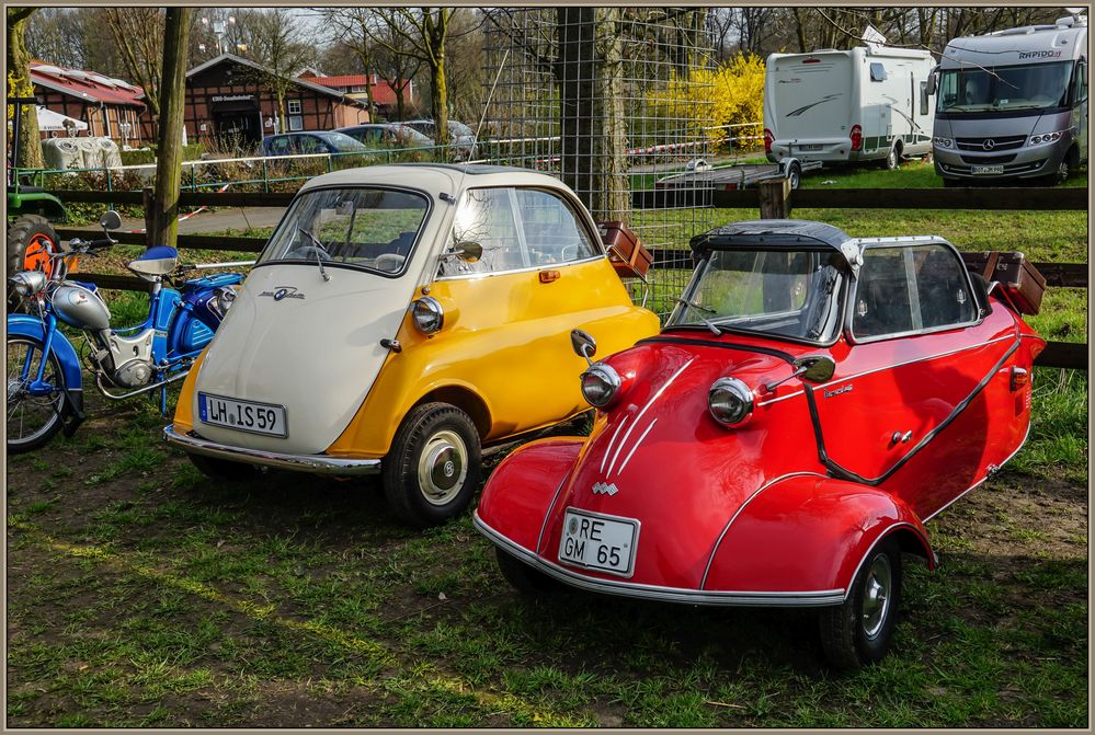 Kabinenroller unter sich Foto & Bild oldtimer, industrie, verkehr Bilder auf