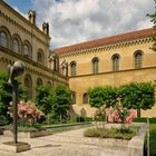 Kabinettsgarten Innenhof in der Residenz in München.