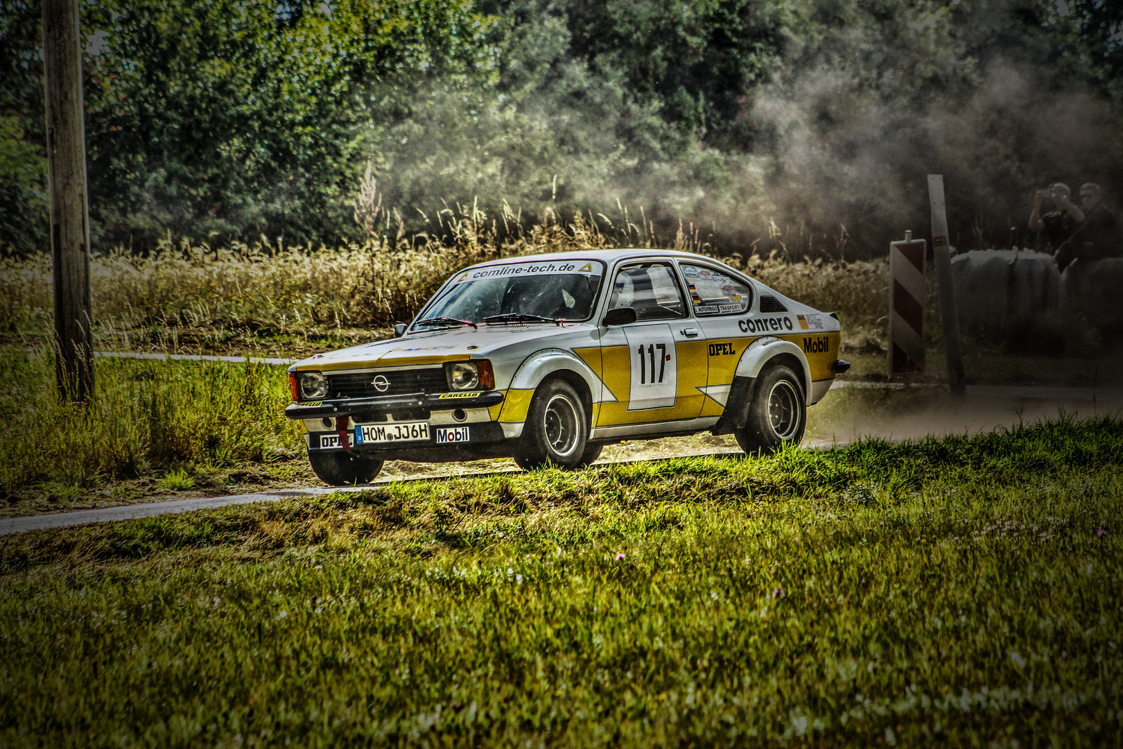 Kadett C bei der Kohle und Stahl Rallye 2016