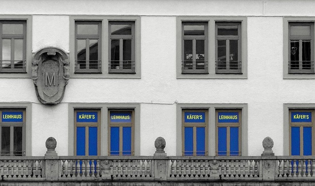 Kafer S At Leihhaus Foto Bild Architektur Fassaden Architektonische Details Bilder Auf Fotocommunity