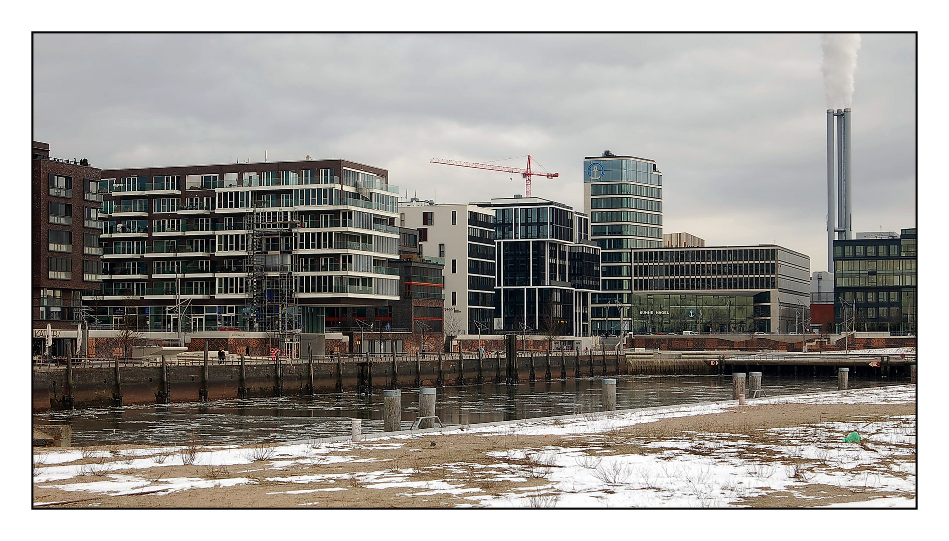 Kälte in der Hafencity