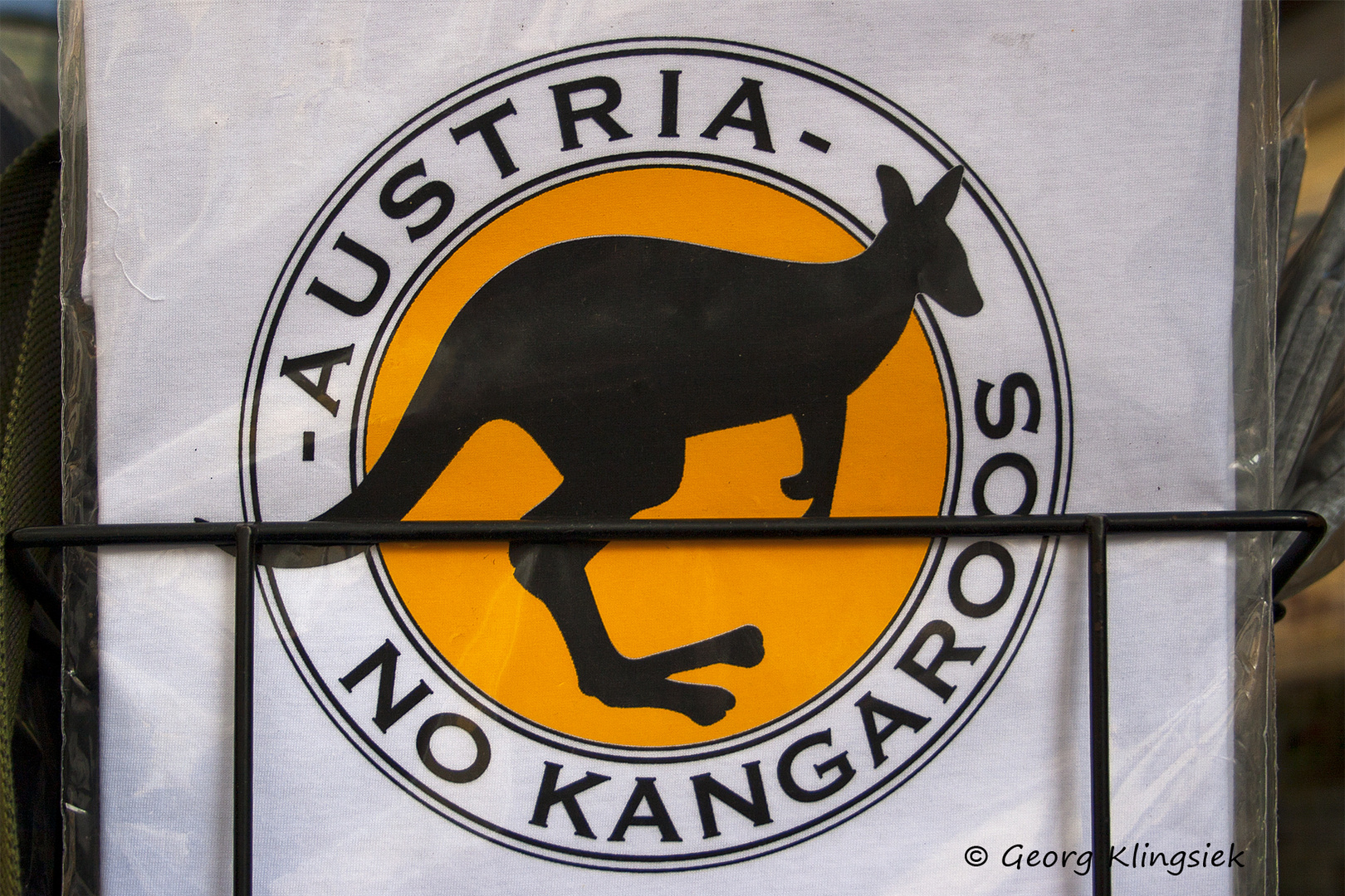 Kängurus gibt es in AUSTRIA nur im Zoo ...