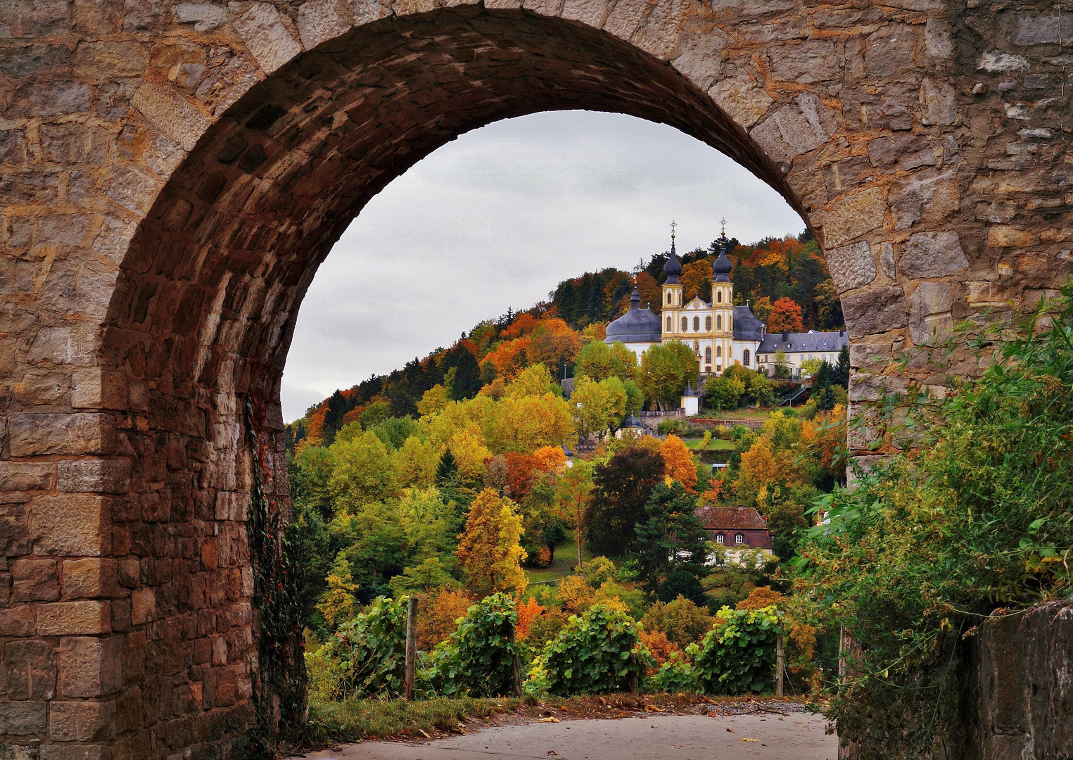 Käppele im Herbst.