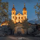 Käppele Würzburg Panorama bei Nacht