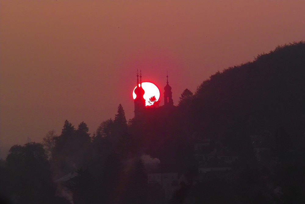 Käppele Würzburg - Sonnenaufgang