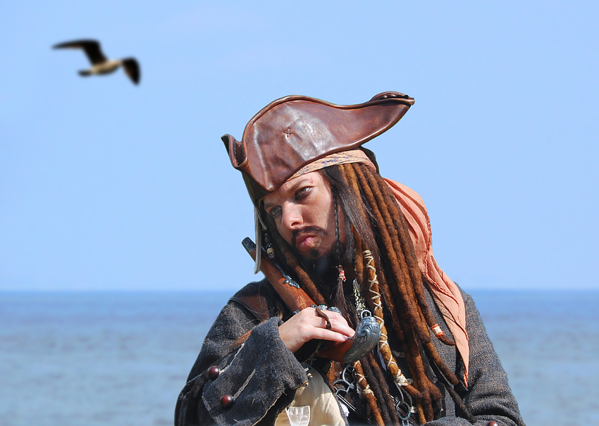 Käpt`n Jack Sparrow .. Elf Fantasy Fair 2010/ Arcen 3 Foto Bild composing Käpt`n Jack Sparrow .. Elf Fantasy Fair 2010/ Arcen 3 Foto Bild composing