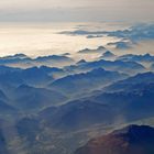 Kärnten aus dem Flugzeug