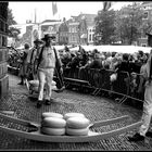 Käsemarkt in Alkmaar mit seinen Käseträgern....