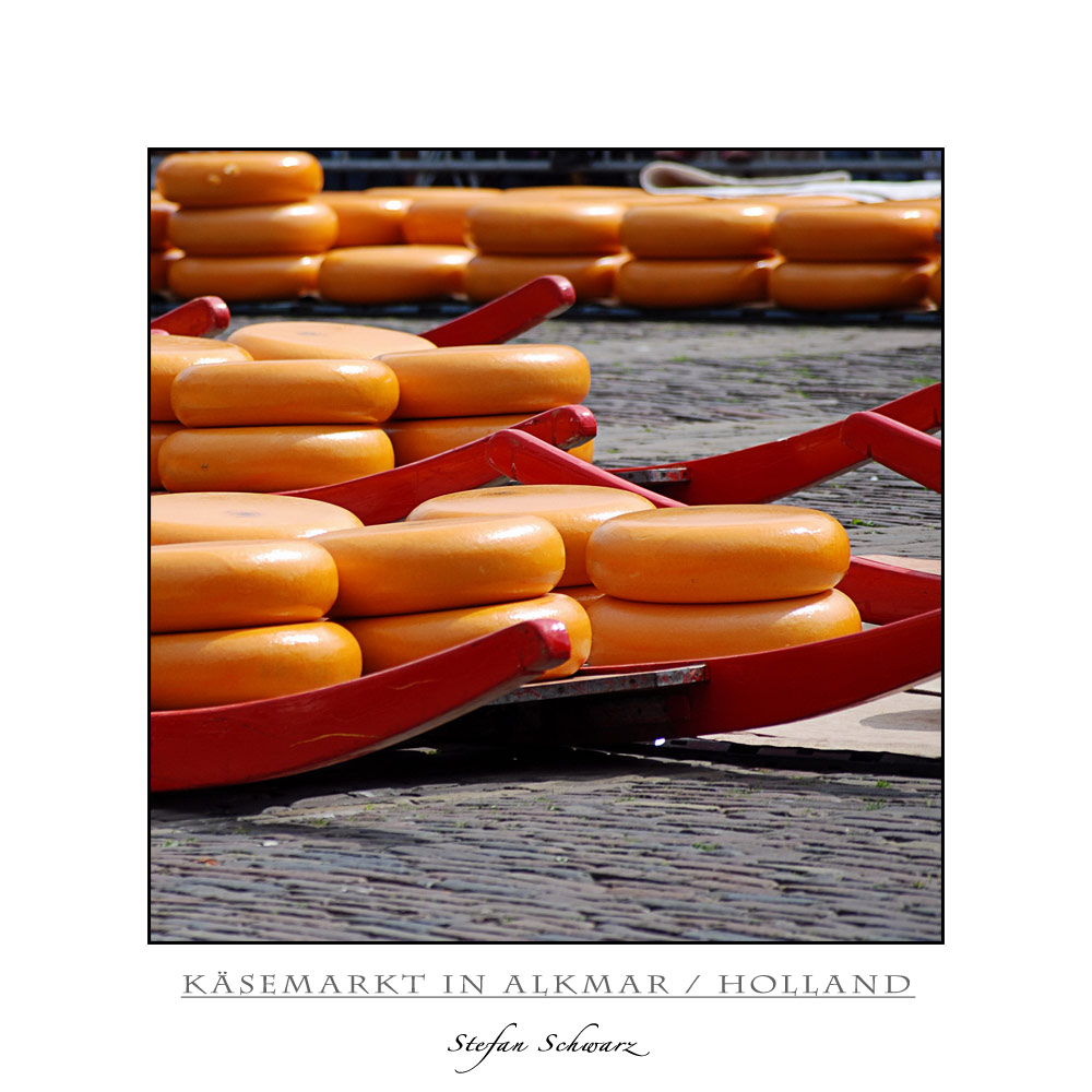 Kaesemarkt in Alkmar / Holland