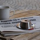 Kaffe och tidningar