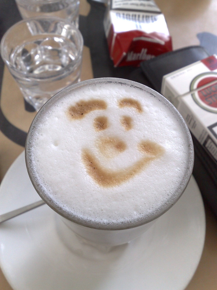 Kaffee... geht immer! :)