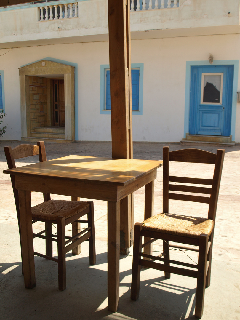 Kaffee in Karpathos