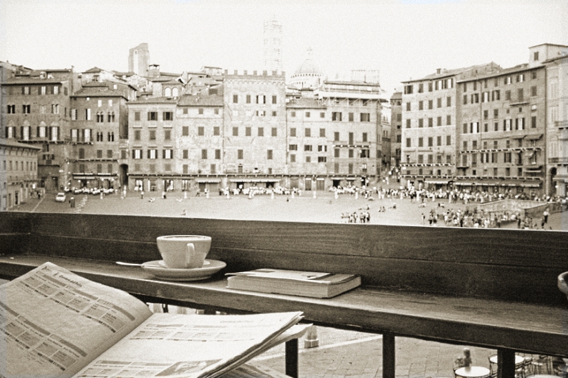 Kaffee in Siena