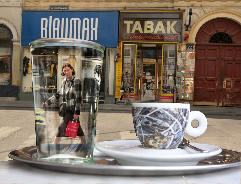 Kaffee in Wien .