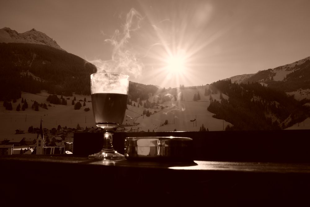 Kaffee Sonnenschnaps