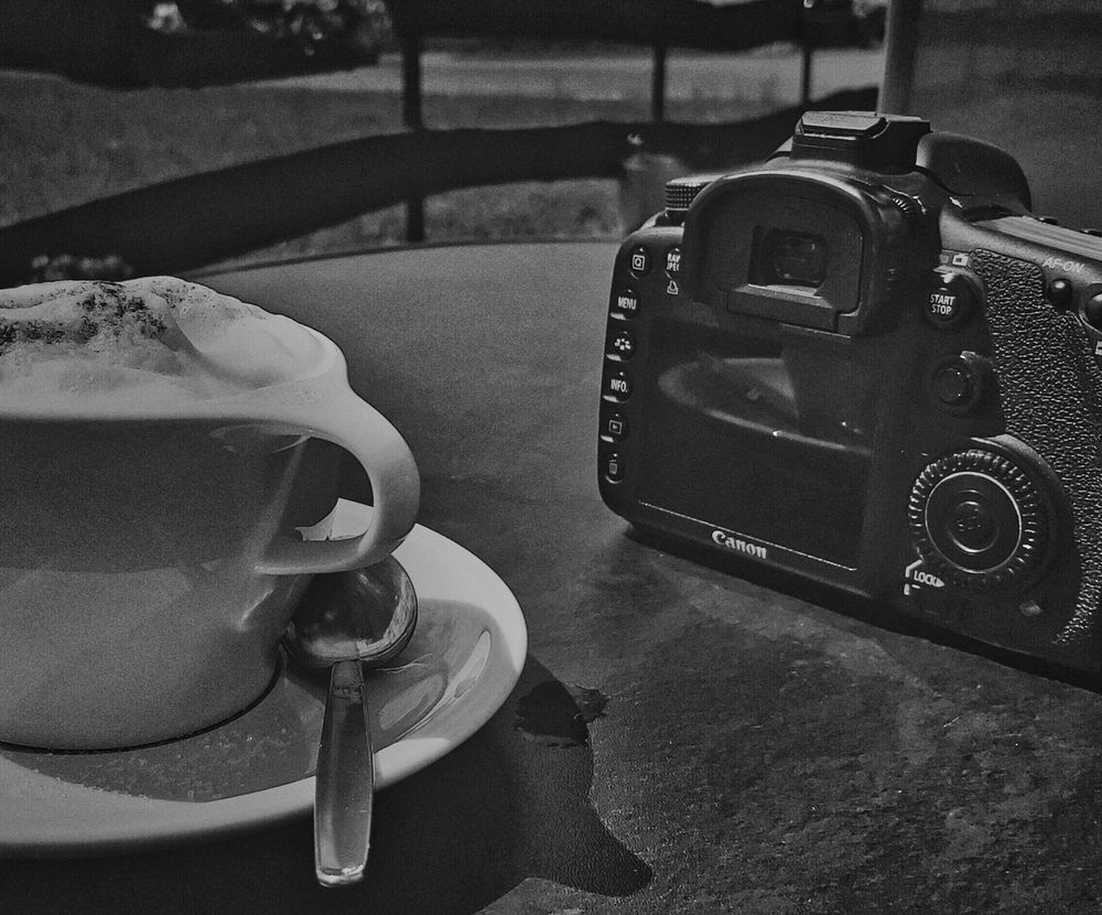 Kaffee und Kamera ....
