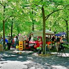 Kaffeepause auf dem Domplatz