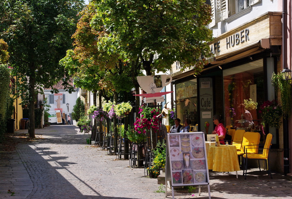 Kaffeepause bei Huber in Engen