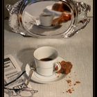 Kaffeepause -davor und danach