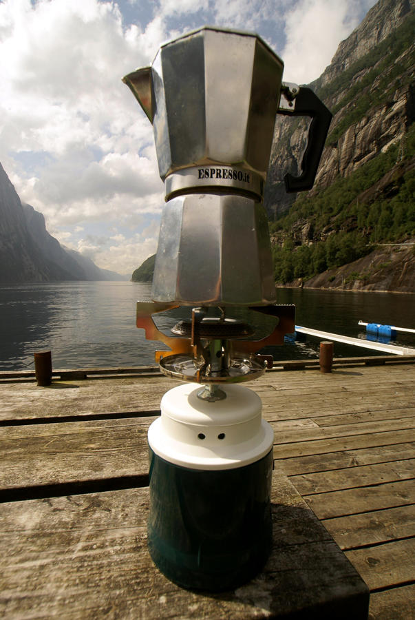 Kaffeepause im Lysefjord