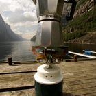 Kaffeepause im Lysefjord