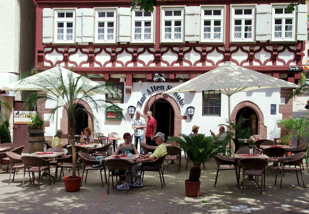 Kaffeepause in der Alten Schule