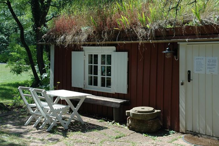 Kaffeepause nähe Schloss auf Öland