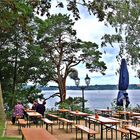 Kaffeetrinken am Wannsee